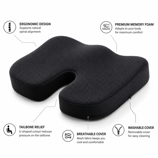 CAR SEAT CUSHION (وسادة مقعد السيارة)