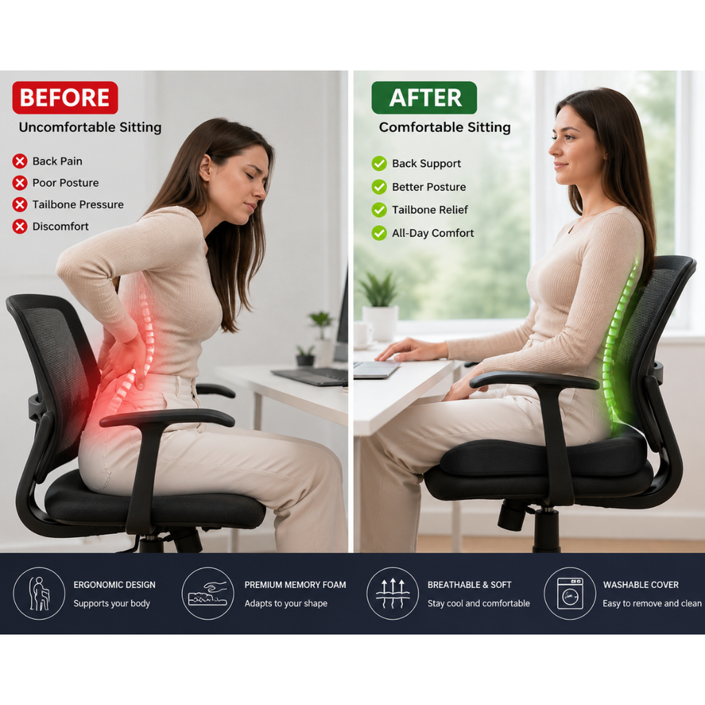 CAR SEAT CUSHION (وسادة مقعد السيارة)