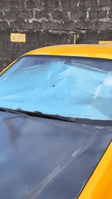 Denx - Portable Car Umbrella  دينكس - مظلة سيارة محمولة